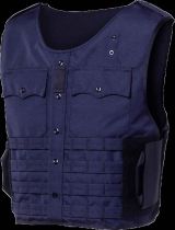 Uniform Shirt Vest Carrier w/ Front Molle & SCALLOPED Pockets
