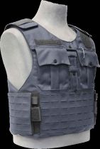 6100-S Laser Cut Uniform Shirt Vest Carrier Scalloped Pocket