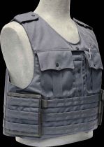 6400-MT MOLLE Uniform Shirt Vest Carrier, Traditional Pockets (Pockets Not as Shown)