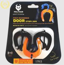 Door Stop/Jam 3-Pack by Militaur, First Responder Door Stop
