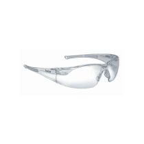 Rush Safety Glasses, Clear Frame & Lens