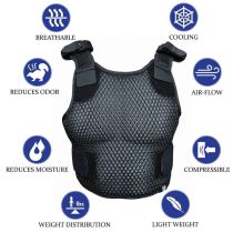 Unisex Adjustable Ventilation Vest, Body Cooling Vest by Militaur