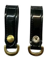 Slide on Clarino "D" Rings, Pair