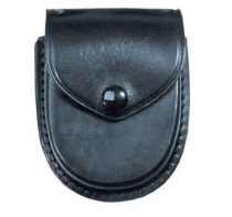 Round Bottom Leather Handcuff Case