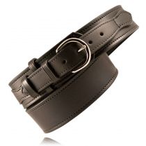 Black Riverside Belt, 2-1/4", by Boston Leather