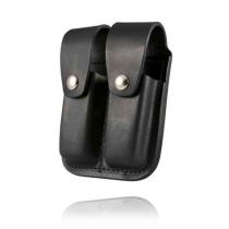 Double Mag Holder 9mm/40cal, by Boston Leather