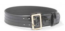 Leather Fully Lined Duty Belt 4-Row Stitched