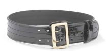 4-Row Stitch Fully Lined Duty Belt - Sam Browne Belt