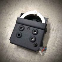 Rugged Handcuff Case by Zero9, Plain Matte Black