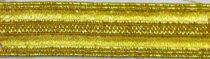 1/2" Gold Metallic Synthetic Braid