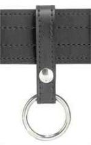 Detachable Ring Nightstick Holder, Plain Leather
