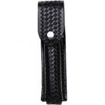 Closed Top Basketweave Stinger Flashlight Case with Flap