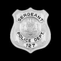 PPD SERGEANT BADGE, BADGE# REQ, #PHSER