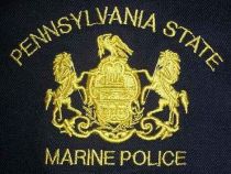 PA State Marine Police Logo in Gold