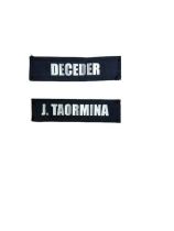 Custom Velcro Name ID for Point Blank External Vest Carriers