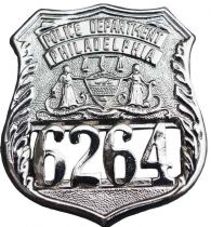 PPD PATROLMAN BADGE, BADGE# REQUIRED, PHILADELPHIA POLICE