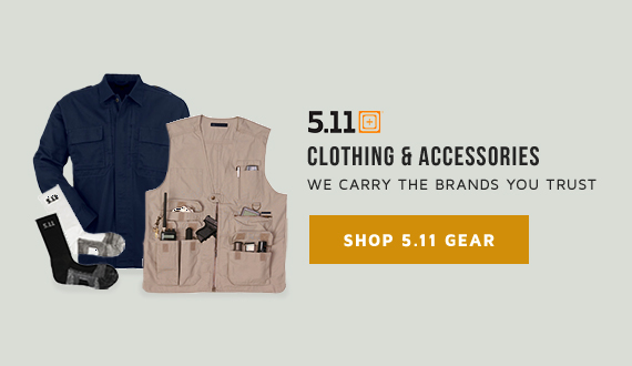 5.11 clothing and accessories